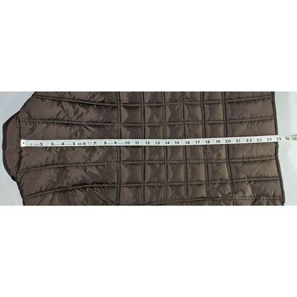 Roper Brown Puffer Vest Down Fill Size Small Quilted Cowgirl Western - Picture 8 of 10